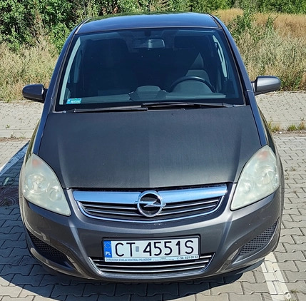 Opel Zafira cena 16500 przebieg: 259000, rok produkcji 2009 z Toruń małe 742